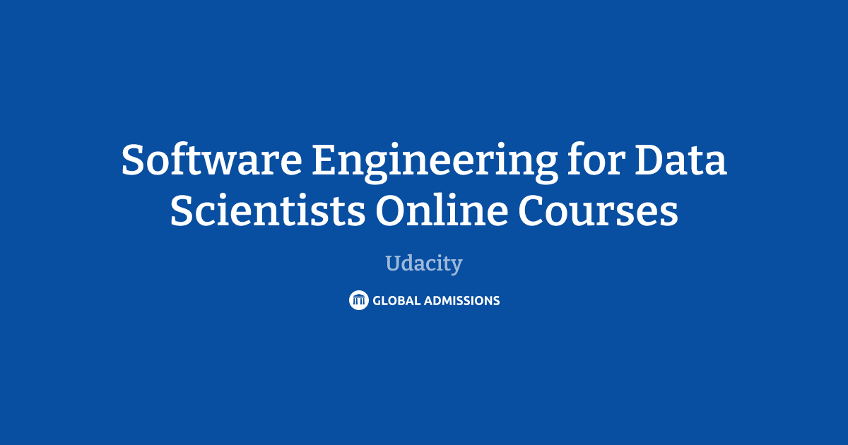 Software Engineering for Data Scientists Online Courses at Udacity ...