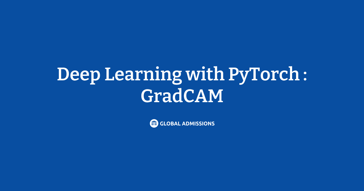 Deep Learning with PyTorch : GradCAM at Coursera Project Network ...