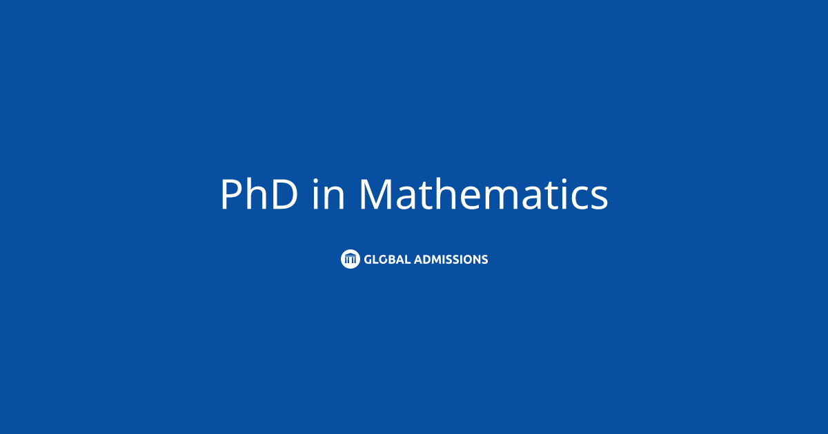 PhD in Mathematics at University of Missouri, Columbia | Global Admissions
