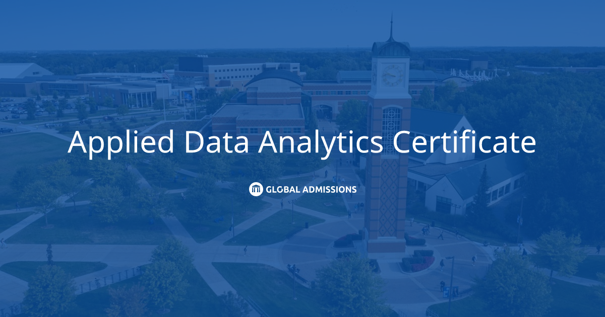 Applied Data Analytics Certificate at Grand Valley State University Applied Data Analytics Certificate at Grand Valley State University