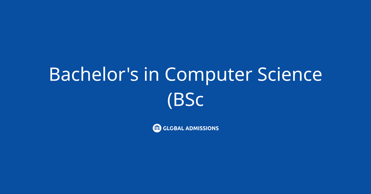 Bachelor's in Computer Science (BSc) at Cardiff University | Global ...