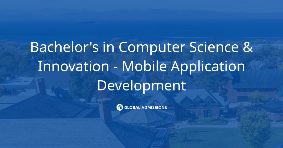 Bachelor's in Computer Science & Innovation - Mobile Application ...