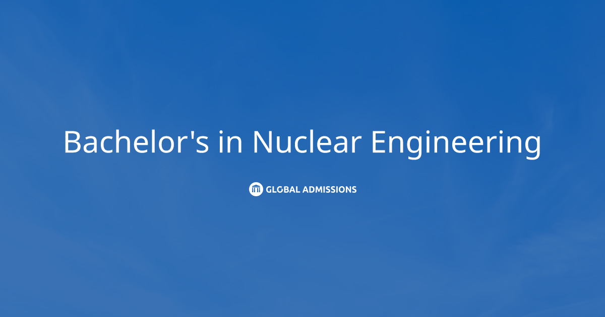 Bachelor's in Nuclear Engineering at Rensselaer Polytechnic Institute ...