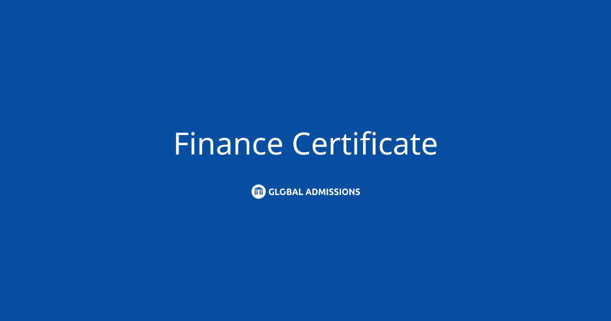 Finance Certificate at Midland University Global Admissions Finance Certificate at Midland University Global Admissions