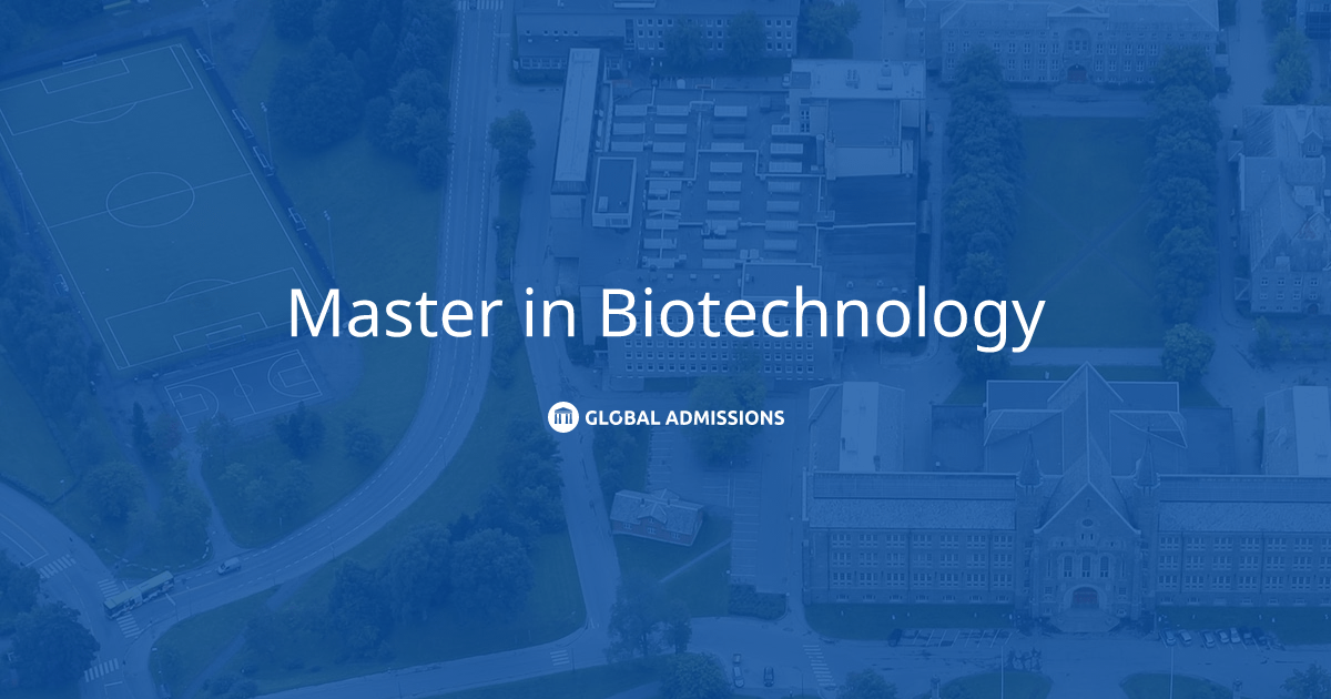 Master in Biotechnology at Norwegian University of Science and