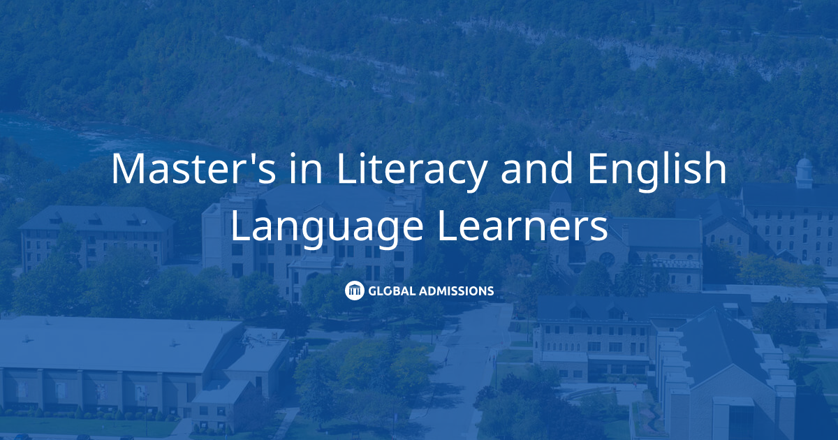 Master's in Literacy and English Language Learners at Niagara ...