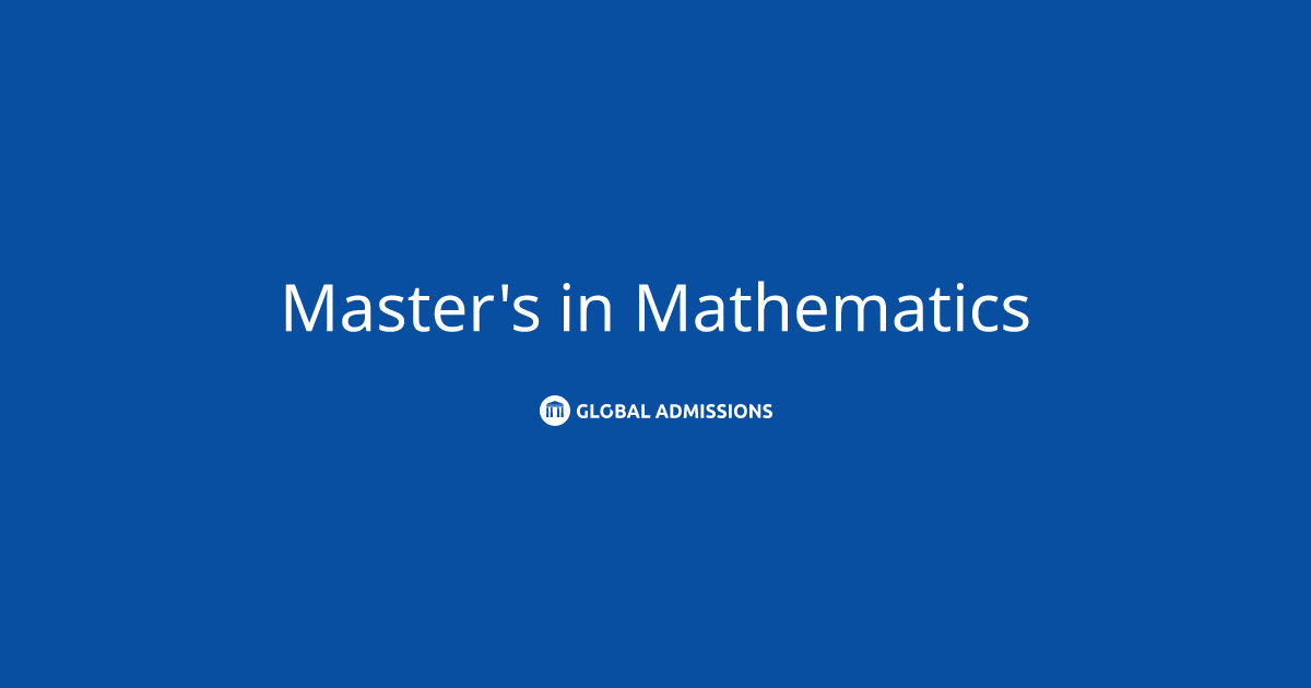 Master's in Mathematics at The University of Alabama at Birmingham ...