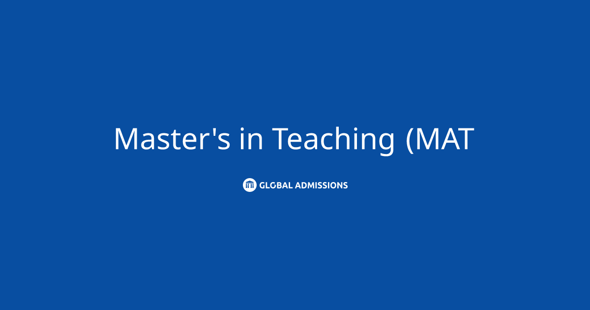 Master's in Teaching (MAT) - Middle Mathematics at Converse University ...
