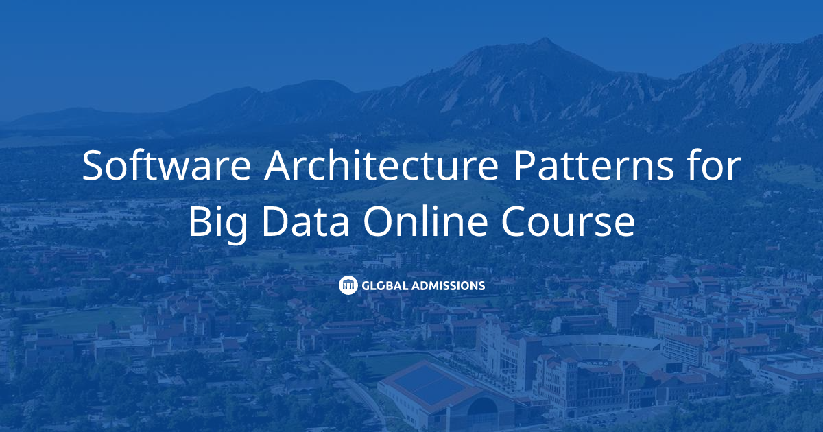 Software Architecture Patterns for Big Data Online Course at University ...