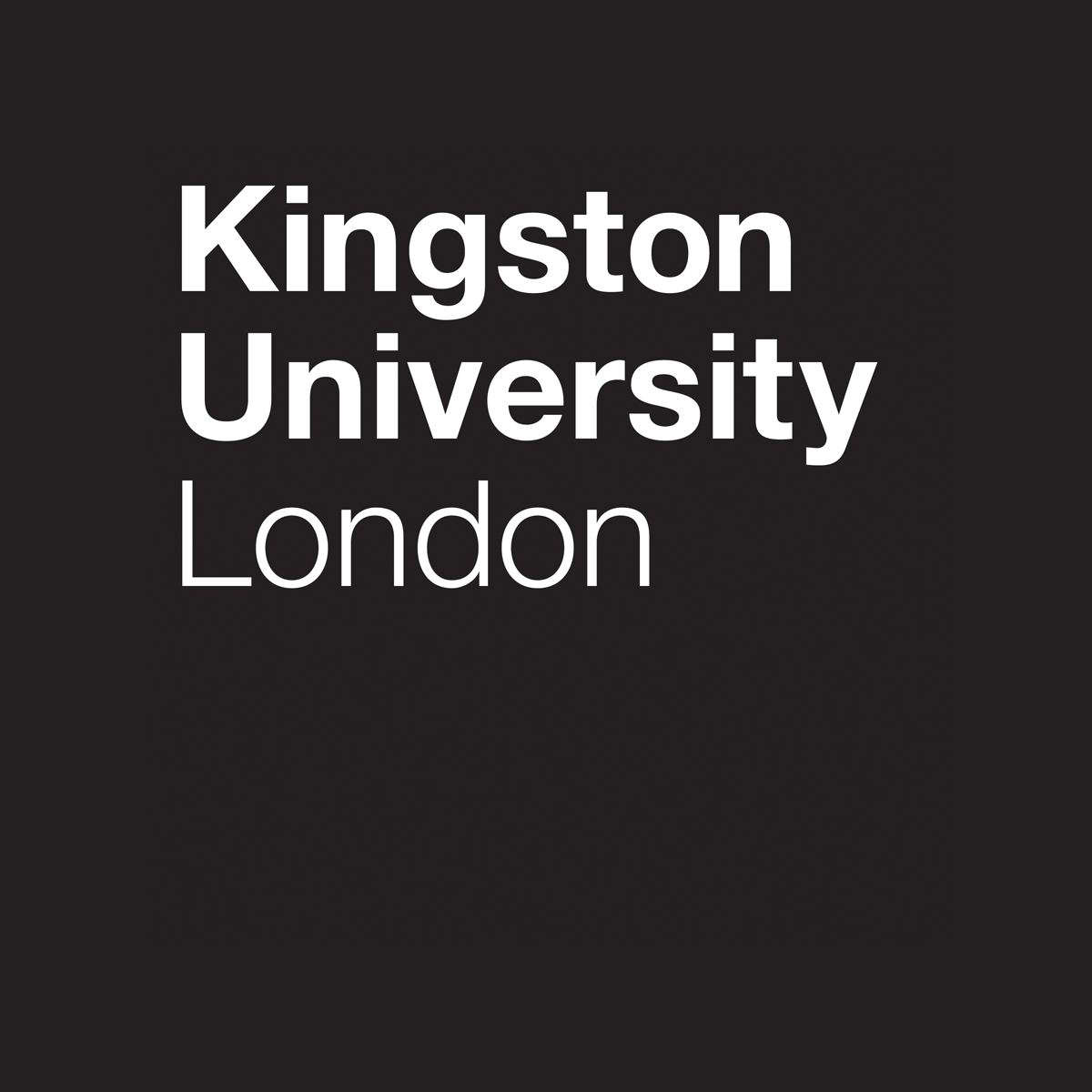 Kingston University, England Logo